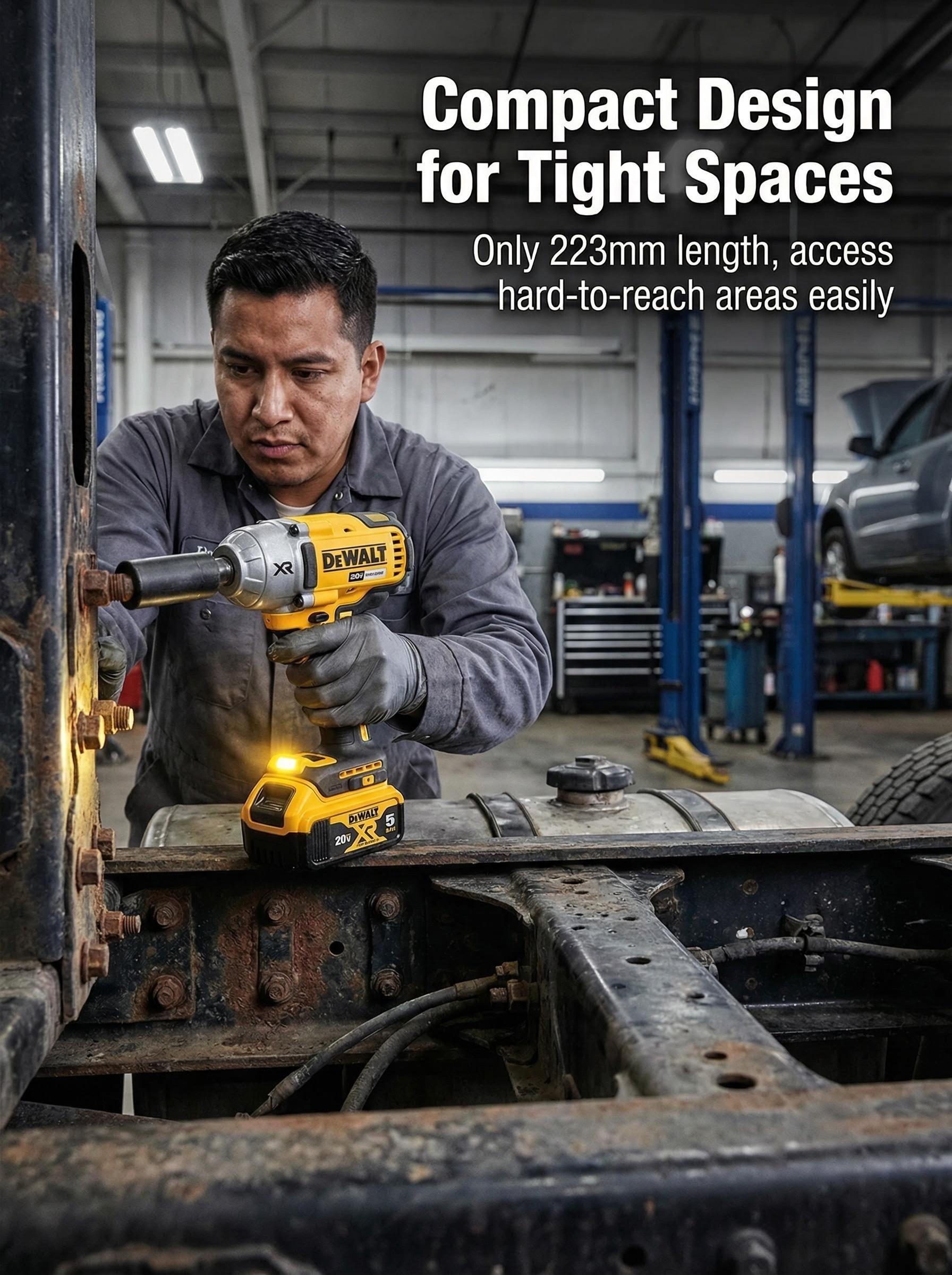 DEWALT DCF900 18V Brushless Impact Wrench for Truck And Machinery Service torque multiplier