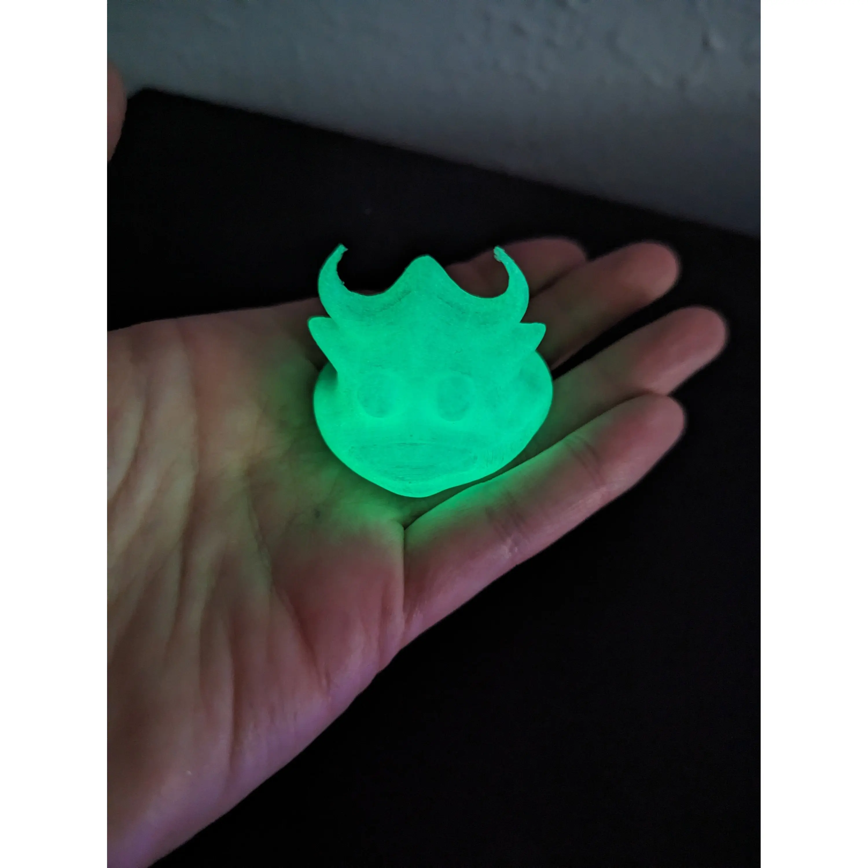 Glowing Devil Poomoji Charm Knickknacks Halloween Knicknacks Cute PLA Buddies Halloween Decor Funny Gifts Gag Gifts Poo Gifts Poo Charms