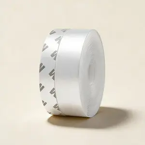 Adhesive Door Draft Stopper Weather Stripping - 16.4Ft x 1.38in Width | Anti-Draft Insulation Tape for Doors, Windows & Shower Doors