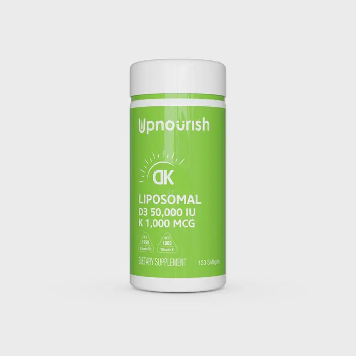 Liposomal Vitamin D3 50,000IU K2 1,000IU softgel 120ct