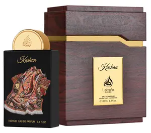 Lattafa Khashan Unisex Eau De Parfum, 100ml-3.4oz, Aromatic Woody Scent, Citrus Spicy Notes, Daily Use Option, Long Lasting Fragrance, Perfume for Sale, Aromatic Woody Fragrance