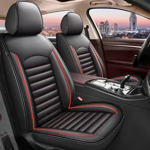 Faux Leather Full Set Car Seat Covers for Chevy Trax 2024-2026 | Airbag Compatible Waterproof Stain-Resistant Full Coverage 2/5 Seats Easy to Install Durable Protectors, Car Seat Cushions, Auto Seat Covers