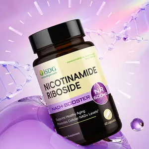 ISDG Nicotinamide Riboside (NR) Supplement - Max Strength NAD+ Boost for Energy, Focus, Anti-Aging & Longevity - Ideal for Fitness & Healthcare