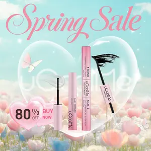 uCoolMe Lashes 2In1 Bond & Seal Waterproof Glue for Lashes Cluster Strong Hold for Beginner Friend 3in1 Makeup Glue & Remover