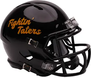 Idaho Vandals Riddell Black Fightin' Taters Speed Replica Mini Helmet
