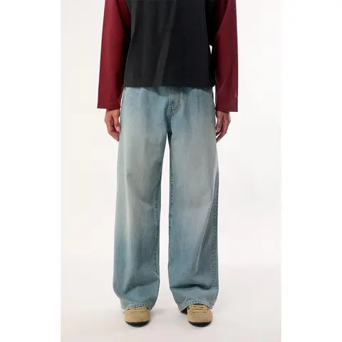 Pacsun Men's Blake Extreme Baggy Jeans Light Blue Wash
