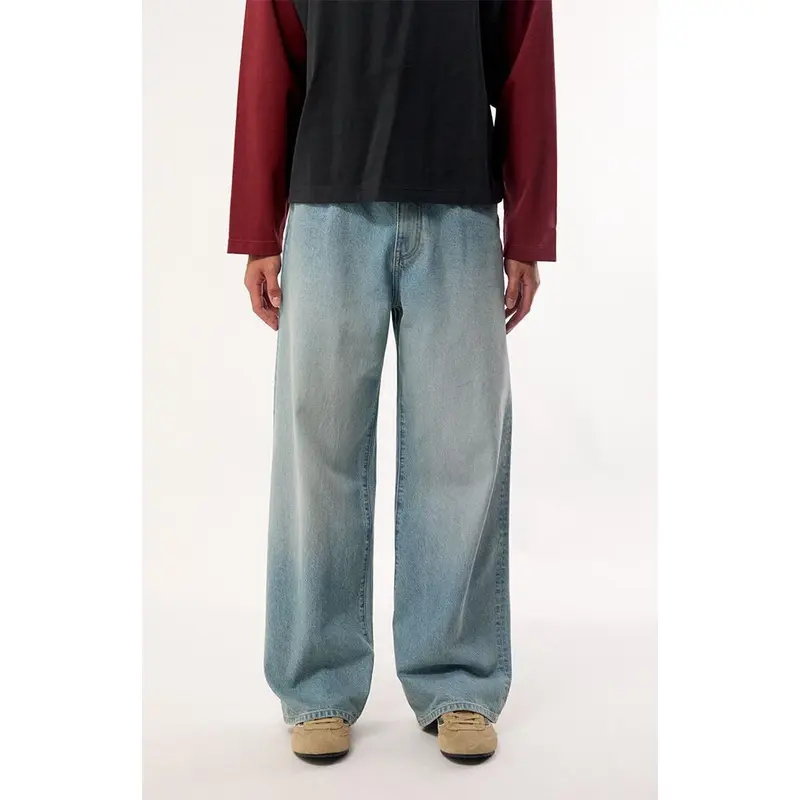 Pacsun Men's Blake Extreme Baggy Jeans Light Blue Wash
