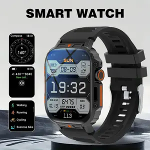 Smart Watch with 2.01-Inch HD Display – Wireless Smartwatch, Wireless Calling/Dialing, Alarm/Message Notifications, Fitness Tracking, Music Control. Unisex Design, Compatible with Android & iOS