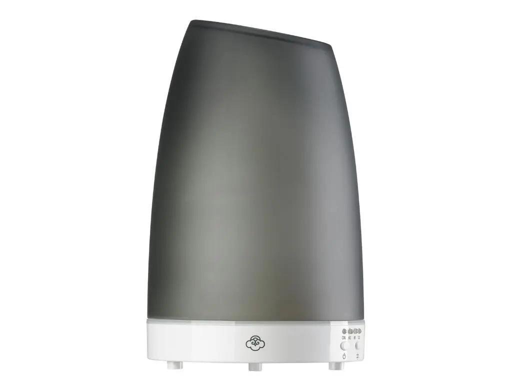 Astro Grey 125 Glass Ultrasonic Diffuser White Base