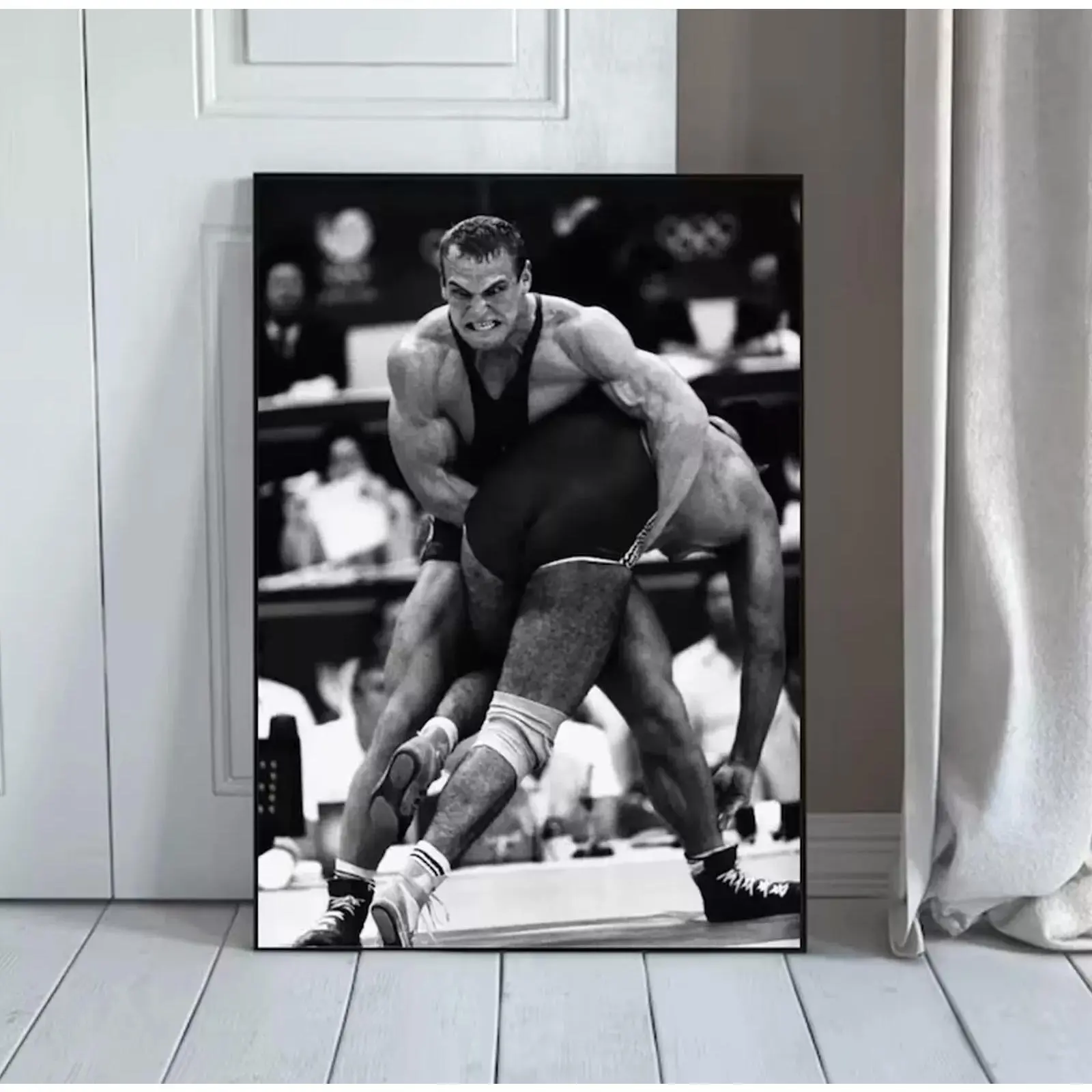 Aleksandr Karelin Wrestling Competition Poster