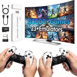 2026 New Upgrade 2.0 Retro Game Console with many Built-in Games  Emulators 2 Wireless Controllers Output SD Card Great for Kids & Adults - Portable Gaming System Holiday Gift