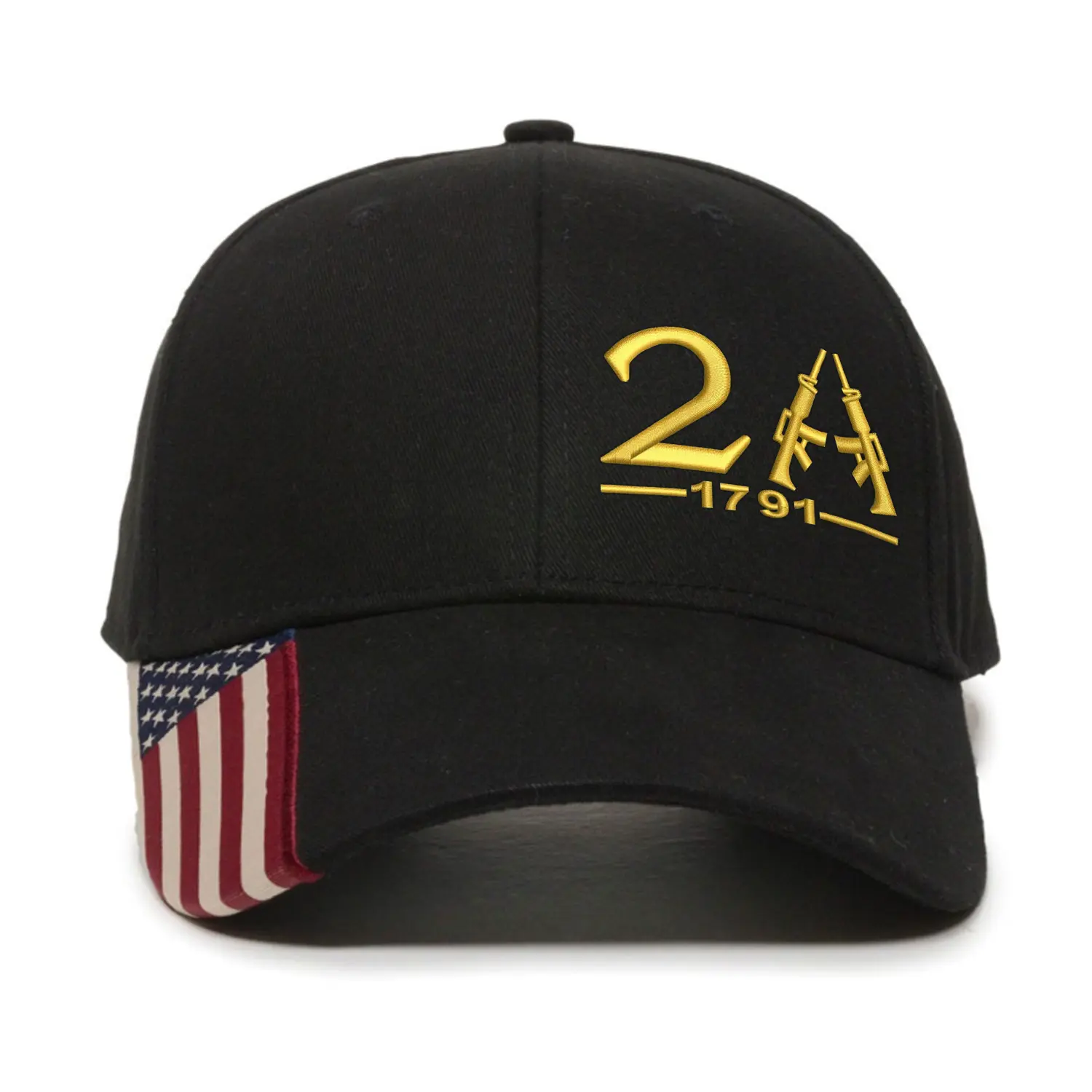 2A 1791 Embroidered Premium Quality Adjustable Snapback Hat