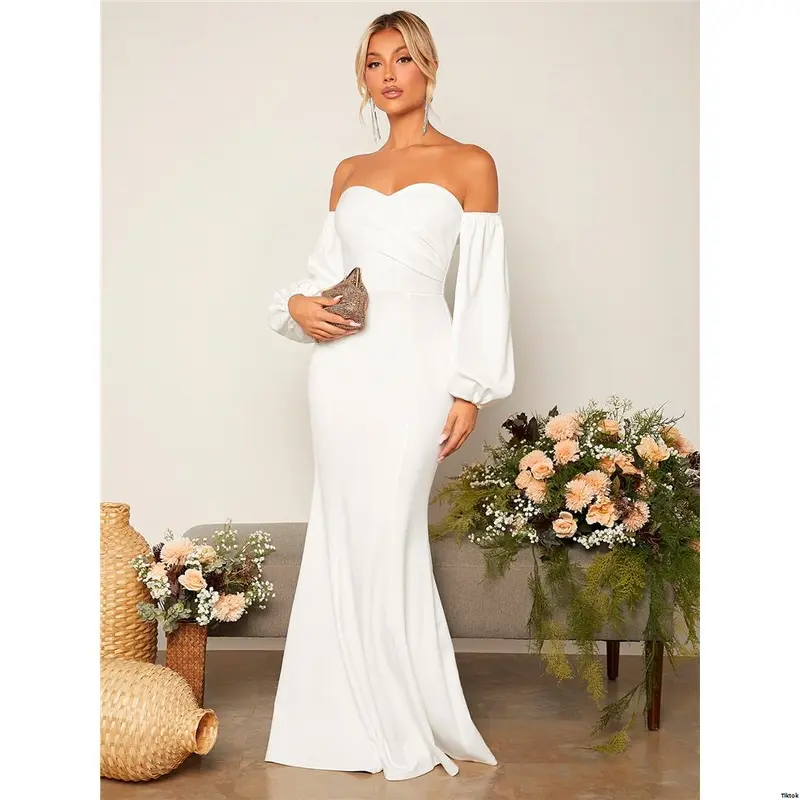 White long beach maldive dress - TikTok Shop White long beach maldive dress - TikTok Shop