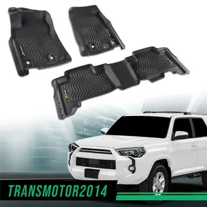CROSSDESIGN Fit For 14 -23 Toyota 4runner Lexus Gx460 Floor Mats Front & 2nd Row