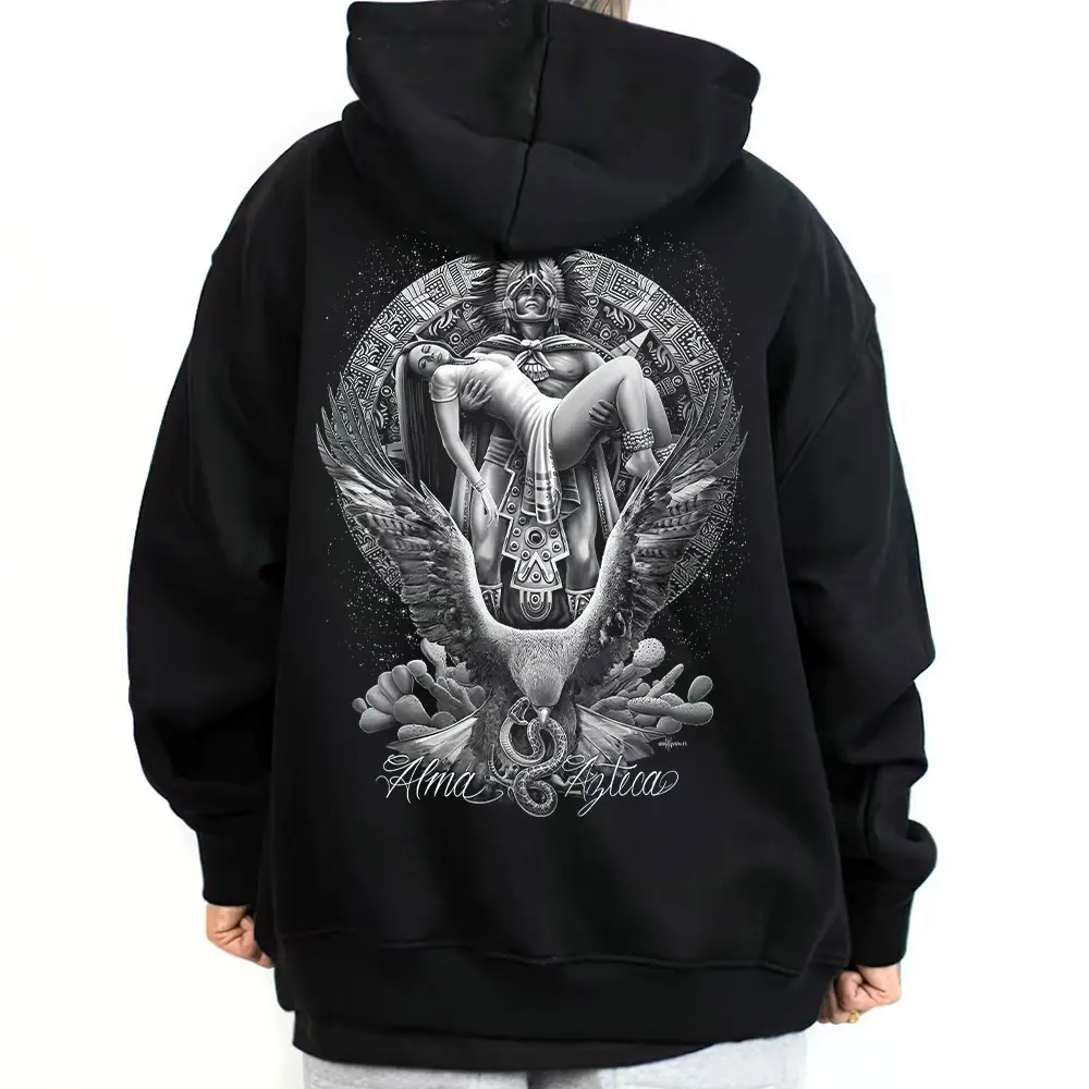 Alma Azteca Warrior Mayan, Chicanos clothing , Lowrider clothing, Gangster clothes, Chicana shirt, Mexican Clothing Streetwear, Unisex Graphic Tee