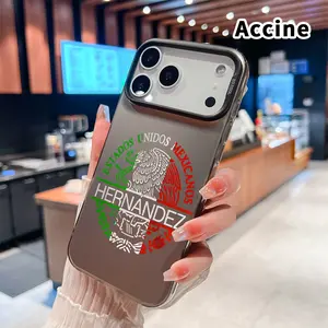 Compatible with iPhone 17 Pro Max 16 Plus 15 14 13 12 11 Air XR E Case Mexican Heritage Emblem Straight Edge Anti-Scratch Lightweight IMD Hard PC Cover for Boy