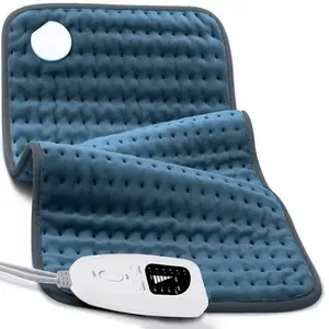 Large Electric Heating Pad, Electric Heating Pads for Back,Neck,Abdomen,Moist Heating Pad for Shoulder,Knee,Arms,Legs,Dry/Moist Heat & Auto Shut Off,Birthday Gifts for Men and Women,Light,24x12 Inch