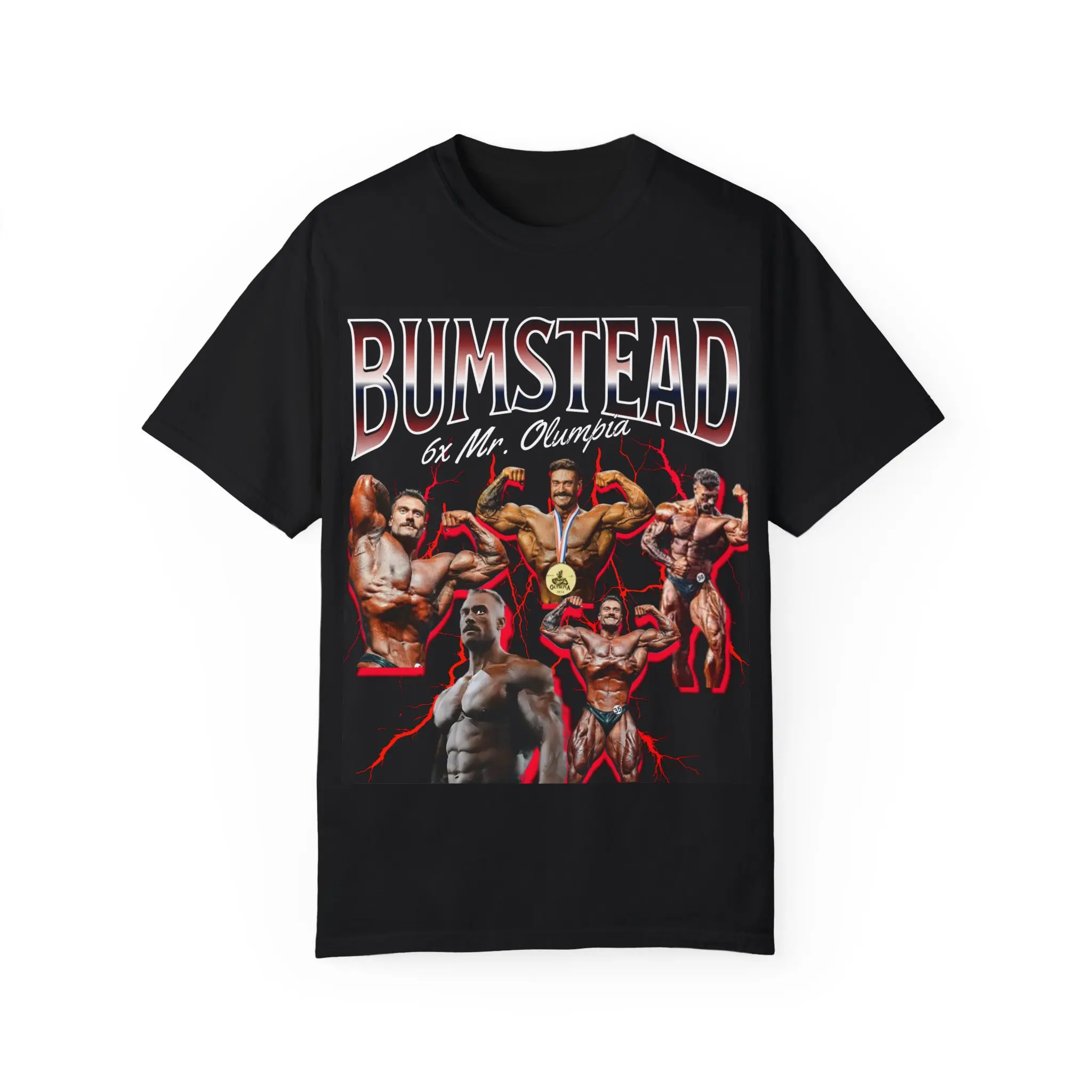 Bodybuilding Chris Bumstead Tribute Tee, Unisex Tee Shirt, Mr Olympia Classic Tee, Gym Workout Tee, Fitness Fan Gift graphic