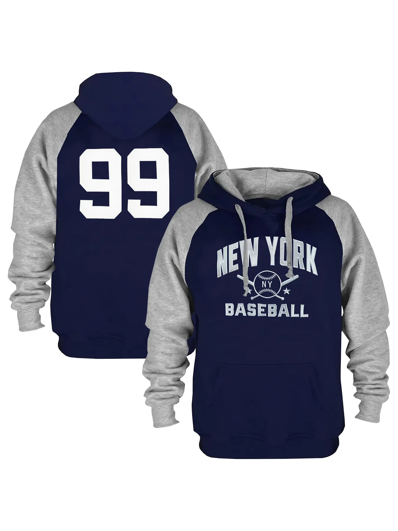 Mens Baseball Team Embroidery Hooded Fleece Sweatshirt Casual Hoodie, Graphic Team Hoodie, Thick Warm Pullover, Loose Fit Unisex Valentine's Gift, Machine Washable, Custom Hoodie, Autumn Winter Wear