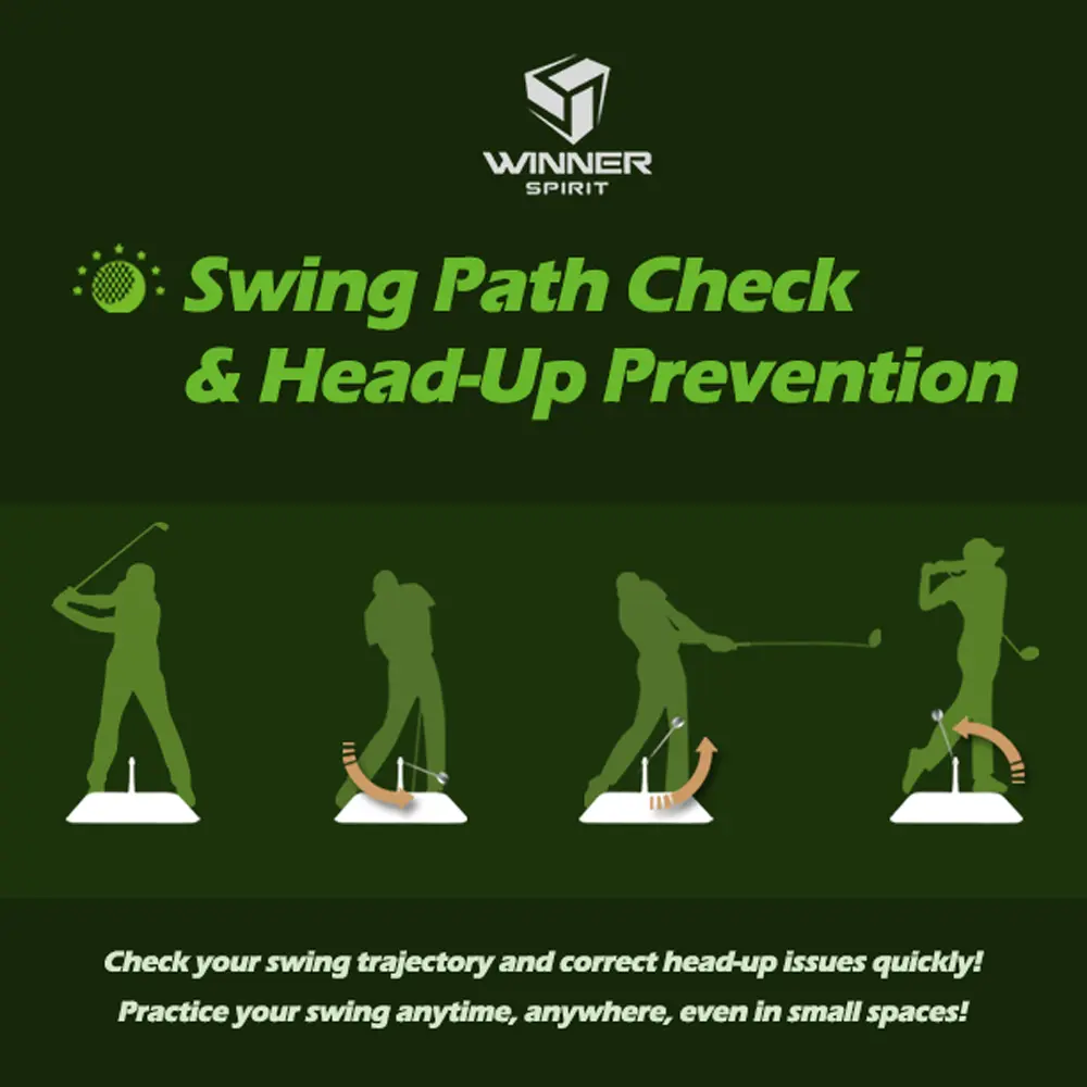 WINNER SPIRIT REAL SWING 300 Golf Swing Trainer for Impact & Path