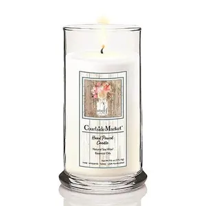 Courtside Market Thankful Status Candle Glass - 18 oz.