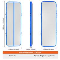 10 ft x 3.3 ft x 4 in（300 x 100 x 10 cm）- Blue