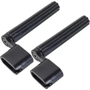 2 count Guitar String Winder Guitar Peg Winder Guitar Bridge Pin Remover Guitar Peg Puller Guitar Repair Tool Guitar Strings Extractor Guitar Maintenance Tool, Black
