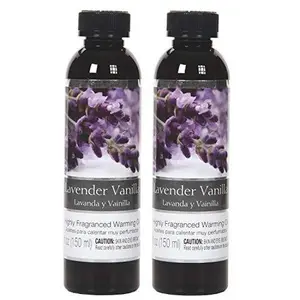 Lavender Vanilla Fragrance Warming Oils - Eco-Friendly 5 oz & Set of 2 (5 oz Bottles) for Oil Warmers, Potpourri & DIY Fragrance Blending - Vibrant