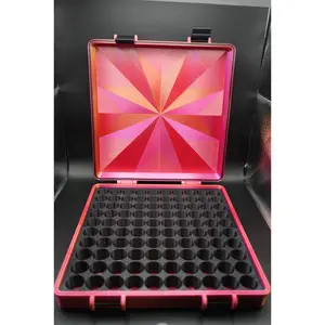 “Ironman” edition -  3ml Peptide Storage Container - Secure Stylish Protection Plastic Box Organizer for Peptides GLP-1s - Fits Vials Up to 17mm Diameter