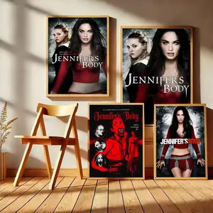 Movie J-Jennifer Body Poster HD Waterproof Art Sticker | Custom DIY Self-Adhesive Wall Print | Fade-Resistant, Long-Lasting Decorative Poster for Home, Office, Living Room, Bar | Multiple Sizes, High Definition, Easy to Apply & Clean