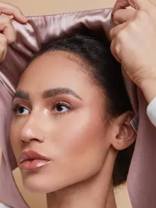 New Modal Satin Lining Elastic Drawstring Undercap, Stretchy Bandana Hat for Women, Comfortable Daily Wear Accessory