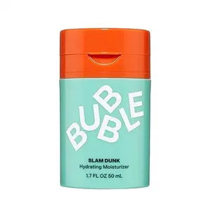 Bubble Skincare Slam Dunk Face Moisturizer - Hydrating Face Cream for Dry Skin Made with Vitamin E + Aloe Vera Juice for a Glowing Complexion - Skincare products with Blue Light Protection (50ml)