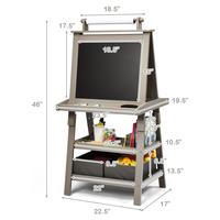 Grey - Whiteboard, Chalkboard & Paper Roll