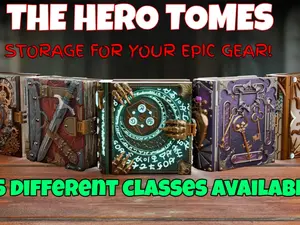 Hero Tomes Modular Storage System Wave 1 TCG RPG Tabletop Gaming Accessories 1x Tome 3D Printed High Quality