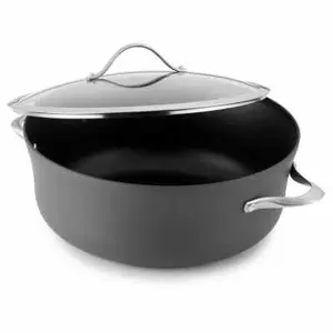 Calphalon Contemporary Nonstick 8.5-Quart Covered Dutch Oven with Lid Durable Cookware Aluminium