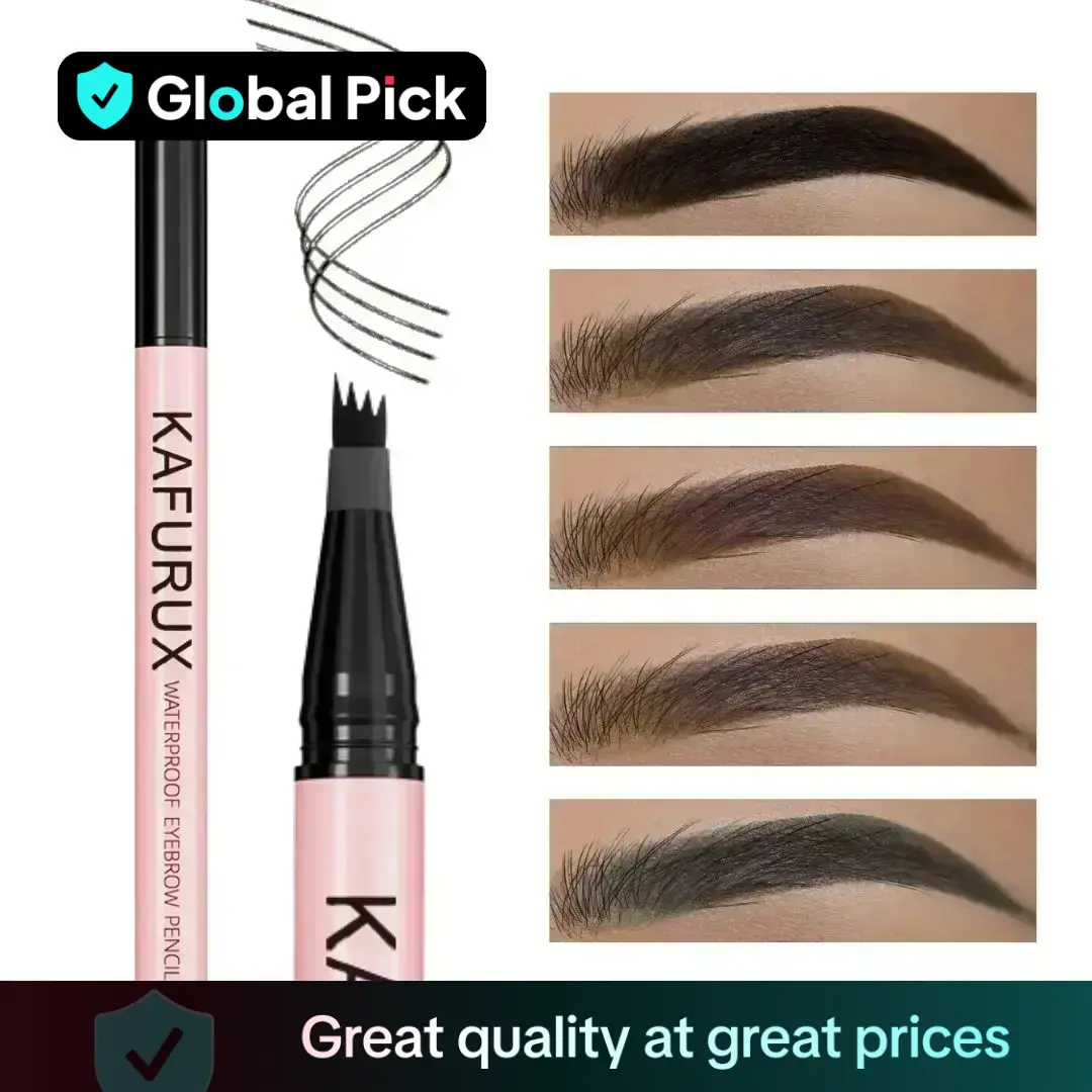 Waterproof Eyebrow Liquid Pen, 1 Count Long-lasting Precise Eyebrow Enhancers, 4-pointed Eye Brow Pen, Makeup Cosmetics for Natural-looking Brows