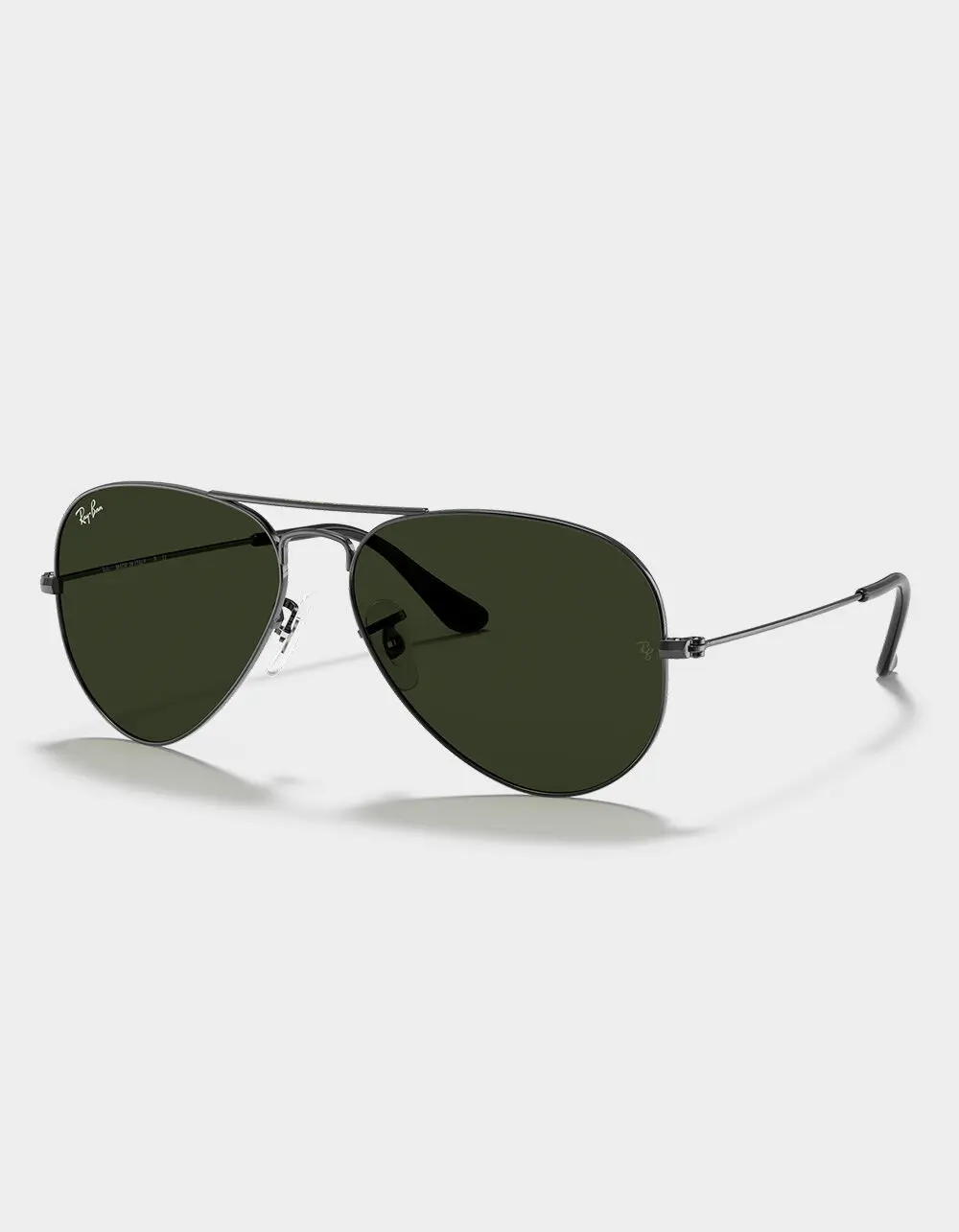 RAY-BAN Aviator Classic Sunglasses, Gunmetal RAY-BAN Aviator Classic Sunglasses, Gunmetal