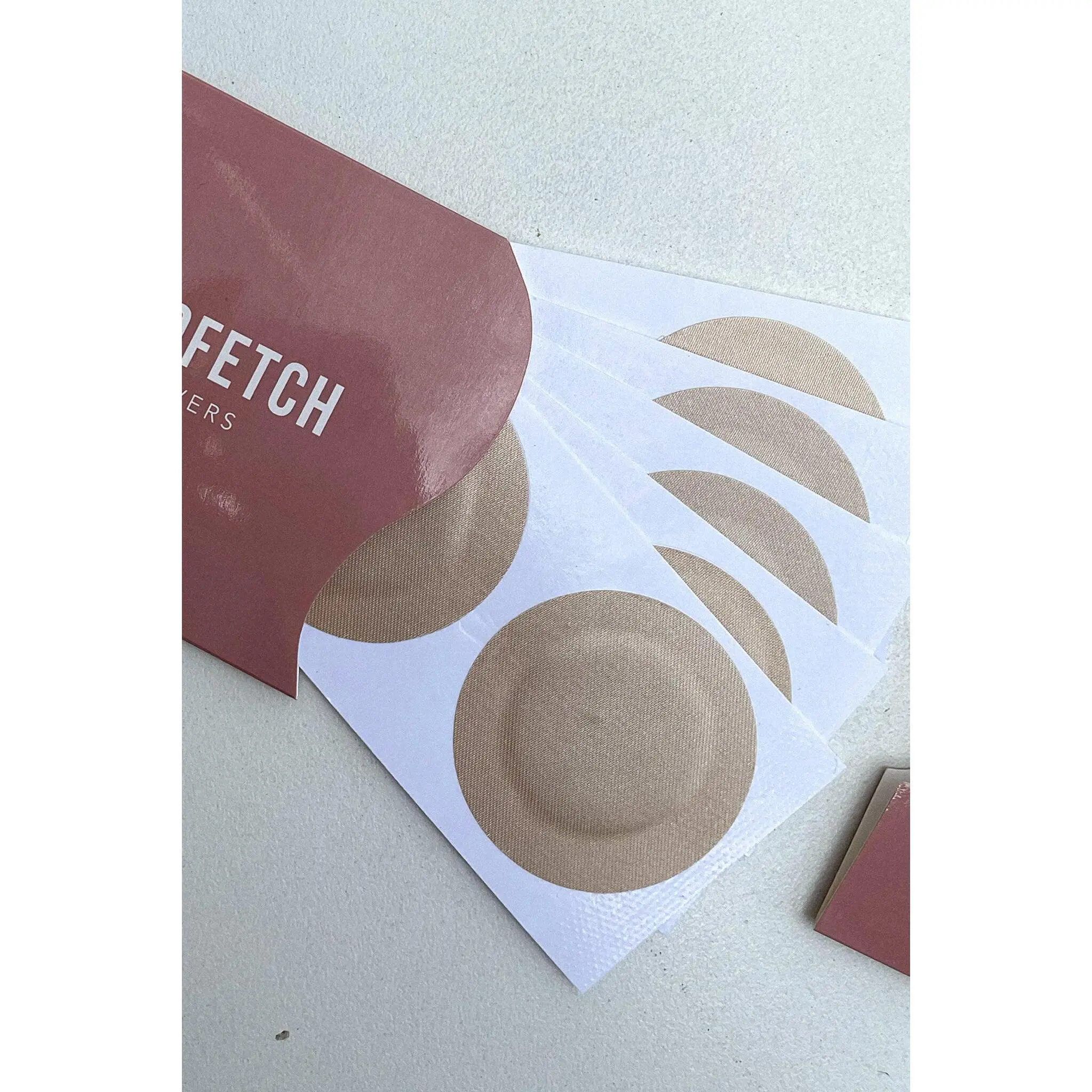 5 Pack Nipple Covers - Nude Round