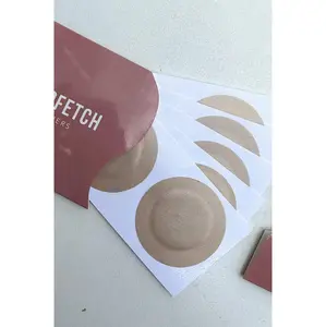 5 Pack Nipple Covers - Nude Round