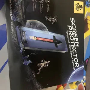 Product Review of MAGIC JOHN 2-Pack Screen Protector for iPhone, Samsung, and Google–Crystal Clear, Scratch-Resistant, Ultra-Smooth Touch, Privacy Protection, Circular Polarized Eye Protection, Easy Installation from **