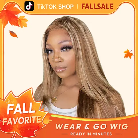 WIGFEVER Sturdy Glueless Premium Human Hair Lace Front Wig - 7x5 Pre-Cut Wear And Go, Thick Smooth Highlight Silky Straight/Deep Curly Wave, Adjustable Stretch Cap, No Skills Needed for Black Girls, Free Return Policy