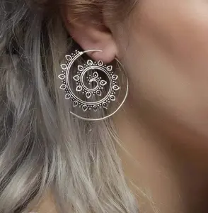Twisted Lotus Earrings