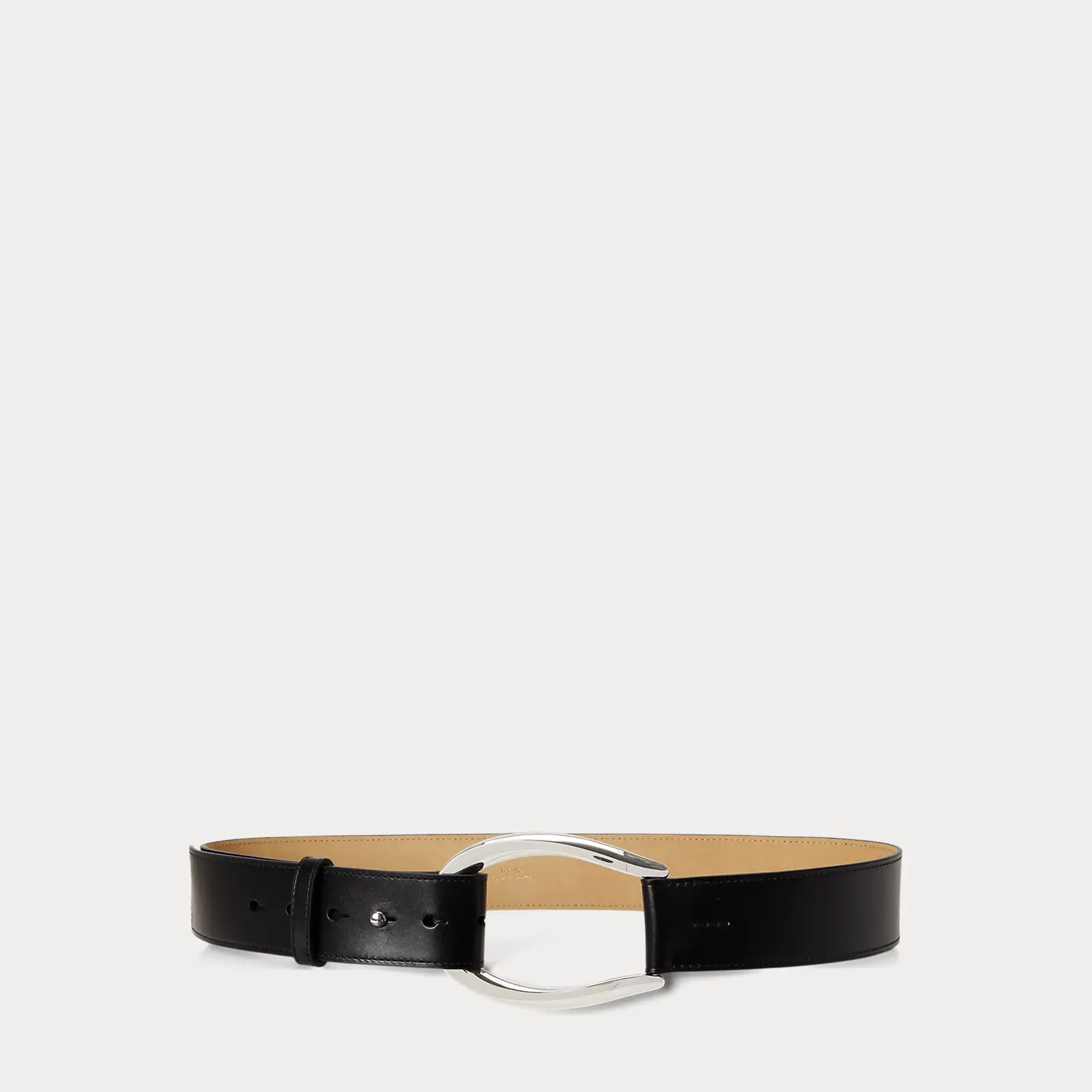 Polo Ralph Lauren - Stirrup-Buckle Wide Leather Belt