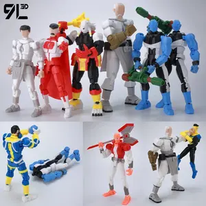 9L3D Printed Invincible Boy Lucky13 Dummy13 Conquer LEX Allen Superheroes Anime Toys Action Figures Mannequin Model Ornaments
