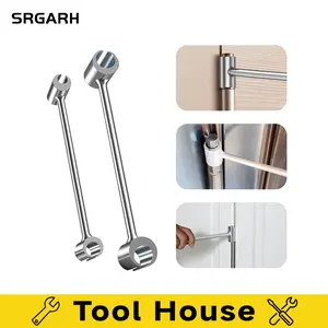 Door Hinge Repair Spanner,Door Hinge Repair Tool,Hinges Gap Adjusting Wrench, 14-18mm&23-25mm Door Hinge Adjustment Tool，Hand Tools Adjustable Wrench Tools