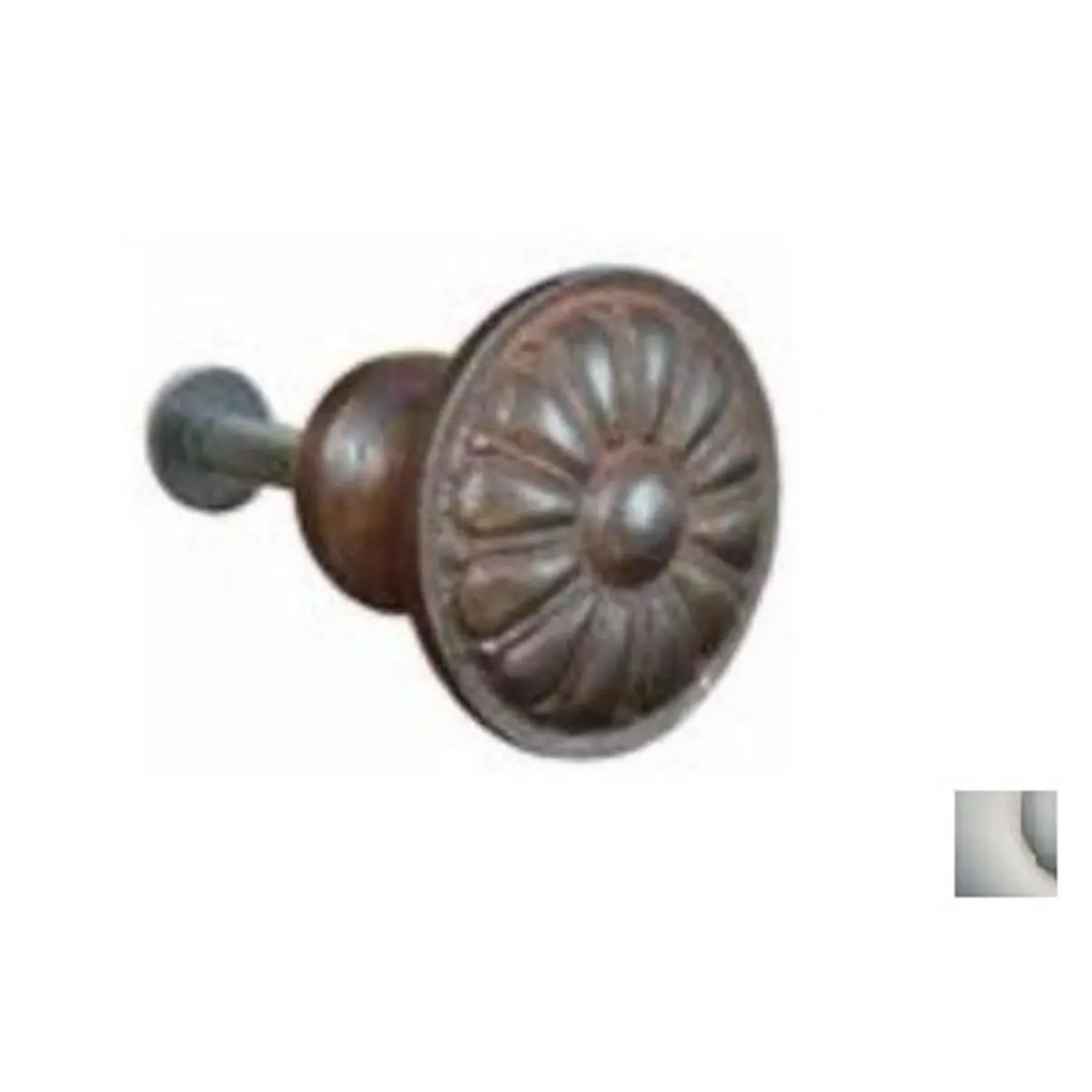 John Wright 88-757 Sun Burst Knob 28mm Satin Finish