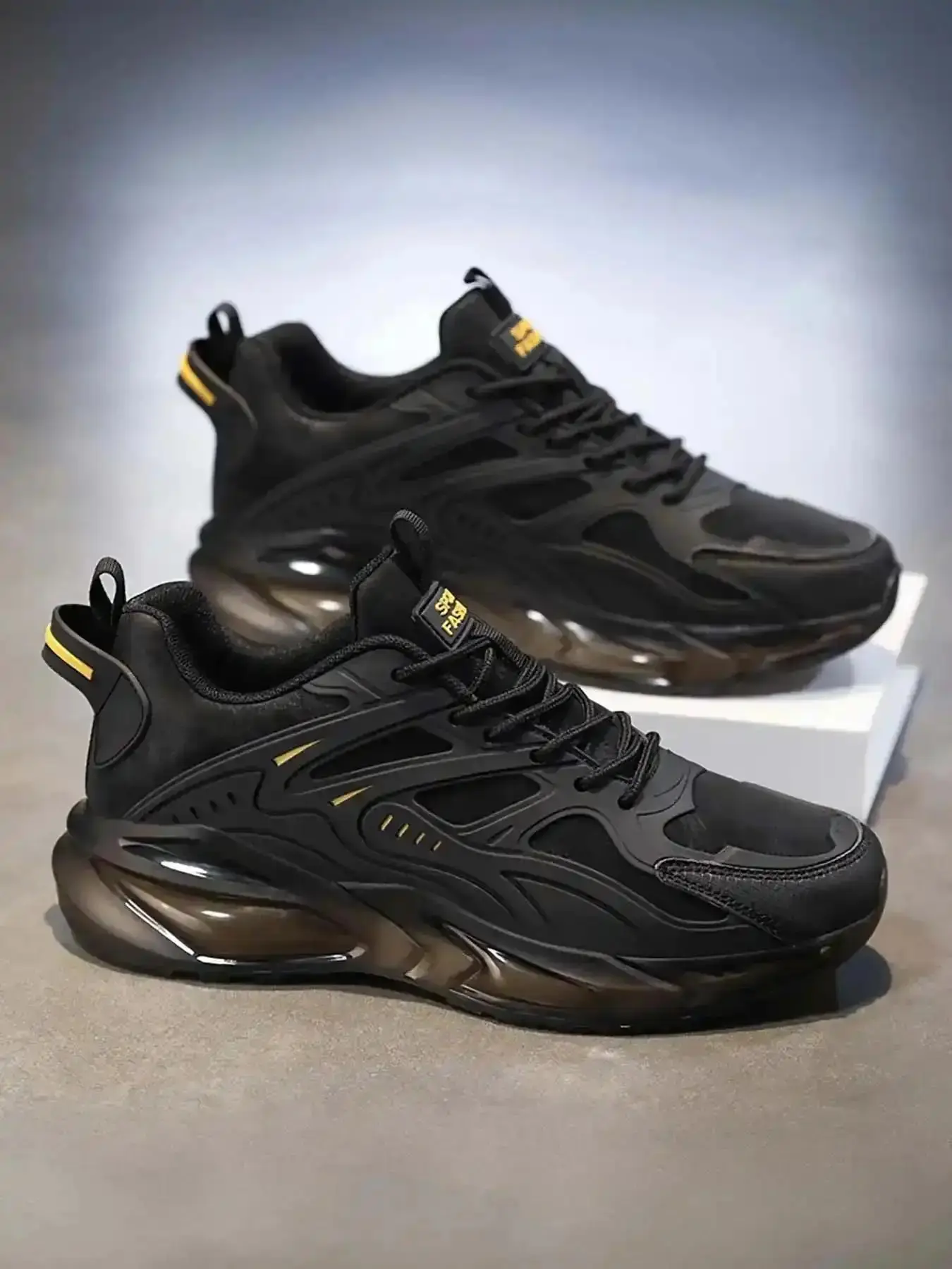 Men Daily air-cushioned Sports deliver superior cushioning and all-day comfort. The Grip outsole ensures reliable traction perfect for outdoor activities everyday wear. Athletic Workout Snkrs Durable classic sleek