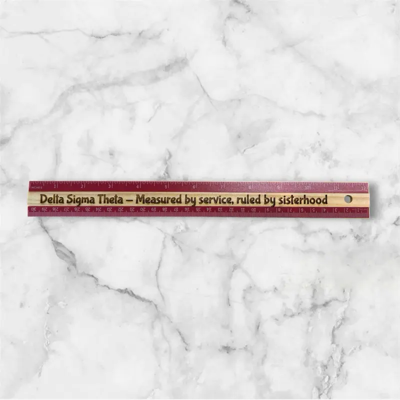 Delta Sigma Theta Sorority Ruler Measured by Service Ruled by Sisterhood