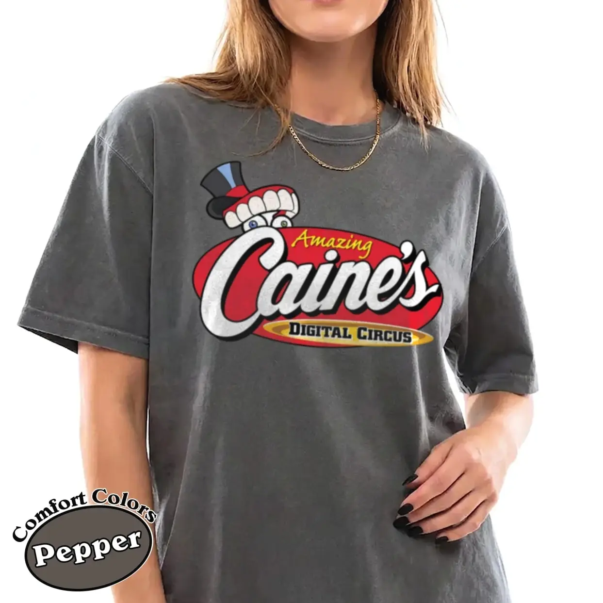 Circus Cainee Eyes Shirt, The Am4zing Digital Circus Tee, Shirt, Sweatshirt Hoodie