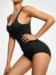 Women's one-piece sports shorts,  Cross-designed sports yoga triangle at the back, Breathable and Sweat-wicking gym outfits. Ideal for sports, yoga and home fitness，dealsforyoudays